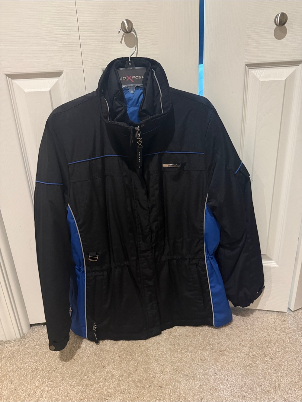 Men’s Black & Blue Insulated Jacket